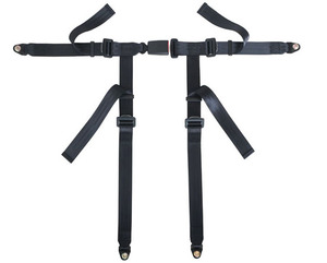 UTV Go Cart赛车的2个英寸4点线束赛车安全带-钢聚酯AC Ace Astra Astra车型兼容 - Product Image 2