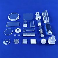 Fournisseur Direct Usine : Plaque de Verre de Quartz Fusié Personnalisée, Tube de Silice Résistant à la Chaleur pour Soudage et Découpe, Usage Laboratoire, Vente en Gros