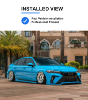 Kit Carrosserie Style Night Max pour Honda Civic 11ème Génération 2022-2026 : Pare-chocs Avant, Jupes Latérales, Lame Arrière – Kit Carrosserie Civic 11ème Génération