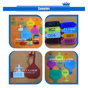 เครื่องเลเซอร์ไฟเบอร์สำหรับทำเครื่องหมายบนวัสดุพลาสติก กำลัง 20W 30W 50W ความแม่นยำสูง สำหรับทำแหวนแท็กสัตว์ รองรับไฟล์ AI/DXF/BMP/PLT - Product Image 4