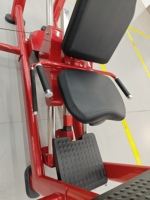 Presse à jambes assise à usage commercial, équipement de musculation pour salle de sport, entraîneur de jambes, machine de musculation avec poids