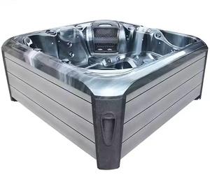 Jacuzzi de Hidromasaje para 5 Personas, Jacuzzi Exterior con Altavoces Emergentes, el Mejor Jacuzzi de Acrílico <span class=keywords><strong>Redetube</strong></span> - Product Image 3