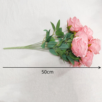 Haute qualité Der Rose 4 Pack plantes Mini vert artificiel pour la décoration intérieure Noël et Pâques