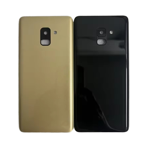 Pour Samsung Galaxy <span class=keywords><strong>A8</strong></span> <span class=keywords><strong>2018</strong></span> <span class=keywords><strong>A530F</strong></span> <span class=keywords><strong>A8</strong></span> Plus A730F, coque arrière en verre pour batterie, porte arrière, boîtier avec/sans remplacement de l'objectif de l'appareil photo - Product Image 2