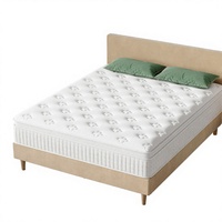 Matelas en matériaux mixtes, surmatelas à ressorts ensachés en tissu tricoté, matelas enroulable