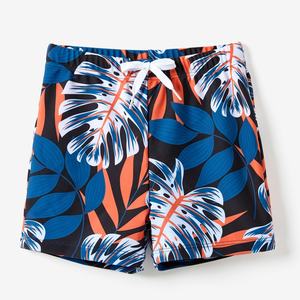 Maillots de bain de luxe personnalisés par le fabricant, imprimé floral, ensemble familial 4 pièces, bikini, vêtements de plage, maillots de bain de fitness pour femmes et hommes - Product Image 5