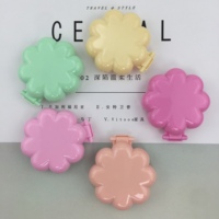 Mini 3.2g pétale coquille ombre à paupières boîte monocouche emballage boîte vide Monochrome poudre fard à joues poudre boîte Macaron bonbons