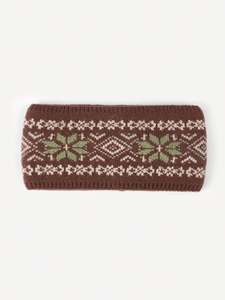 Vintage Polygonal Fabric Elastic Hairband American Style Fresh <b>Sweet</b> Accessory Jacquard Headband for Women and Girls - Product Image 3