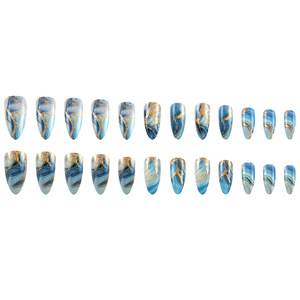 Puntas <span class=keywords><strong>de</strong></span> <span class=keywords><strong>Uñas</strong></span> con Diseño <span class=keywords><strong>de</strong></span> Arena Movediza Fantasía Marina, Pegatinas <span class=keywords><strong>de</strong></span> <span class=keywords><strong>Uñas</strong></span> con Brillo Degradado, <span class=keywords><strong>Uñas</strong></span> Postizas <span class=keywords><strong>de</strong></span> Alta Gama con Forma <span class=keywords><strong>de</strong></span> Gota <span class=keywords><strong>de</strong></span> Agua - Product Image 5