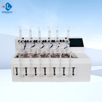 Instrumento de Destilación por Soplado de Aire y Acidificación de Sulfuro de Agua Totalmente Automático para Pruebas de Calidad del Agua en Laboratorio
