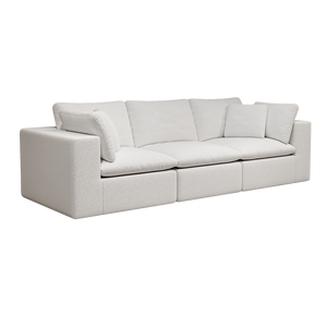 Ensemble de canapés modulaires sectionnels convertibles, canapé carré rembourré pour appartement, hôtel, villa, salon, chambre à coucher, design moderne - Product Image 5