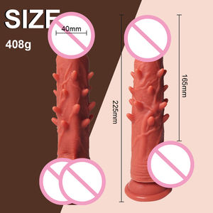 ของเล่นทางเพศซิลิโคนเหลวเสมือนจริงขนาด4*22.5ซม. 408ก. เซ็กซ์ทอยสำหรับอวัยวะเพศชายเทียม - Product Image 6