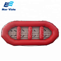 Bateau pneumatique rigide bleu en PVC 0,9 certifié CE à vendre