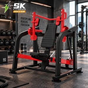 Máquina de <span class=keywords><strong>Pullover</strong></span> Sentado con Carga de Placas SK MAX5 con Almohadillas de Soporte para Codos para Entrenamiento de Fuerza de Espalda <span class=keywords><strong>en</strong></span> Gimnasios Comerciales y Estudios - Product Image 1