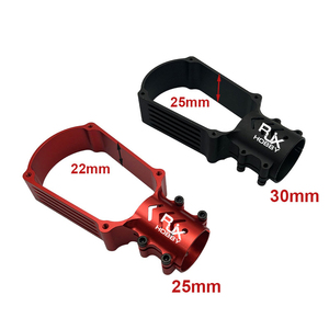 RJXHOBBY RJX 20/25/30mm Motor Mount, Carbon Tube Clamp Base Connector for <b>RC</b> Model & Agricultural Plant Protection <b>Drone</b> Arm - Product Image 1