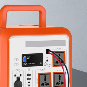 Station d'alimentation portable sans coupure de courant MPPT LiFePO4 à onde sinusoïdale pure 1500W 2048Wh avec application, batterie de stockage d'énergie - Product Image 1