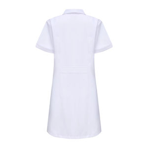 Camice bianco da laboratorio da laboratorio ospedaliero sperimentale con camice da laboratorio bianco a <span class=keywords><strong>maniche</strong></span> <span class=keywords><strong>corte</strong></span> personalizzato - Product Image 3