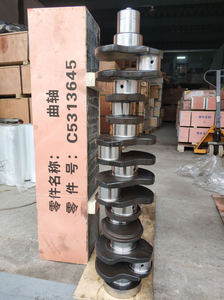 Vilebrequin 6735-01-1310 pour moteur Komatsu 6D102. Produit chinois de haute qualité. Pièces d'excavatrice - Product Image 3