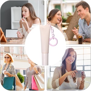 Silicone Squeeze <b>Lip</b> Balm Tubes Empty SoftLip Oil Lipgloss <b>Lip</b> Gloss Tube Plastic Applicator - Product Image 4