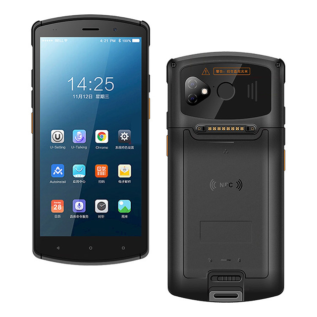 PD57 4G Android 12 Octa-Core PDA 4+64G Rugged IP65 5.7 Inch 5G Mobile Computer Scanner Delivery Shipping Warehouse Retail