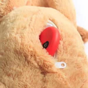 Directo de fábrica Alivio DE LA ANSIEDAD Perro de mascota Juguete de peluche Latido del corazón Calmante Cachorro Juguete Sueño Acompañar Animal en forma de perro de peluche Juguetes - Product Image 6