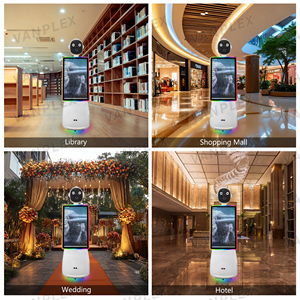 Cabina Fotografica Interattiva con Braccio Robotico, Stampa Istantanea, Tracciamento Automatico, Angolo Regolabile, RGB, Wi-Fi, per Matrimoni e Feste, Compatibile DSLR - Product Image 6