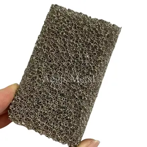 ti powder sintered plate titanium felt metal powder sheet And titanium metal deep processing parts