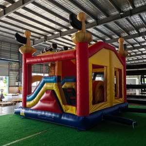 Château gonflable à thème pirate avec toboggan, qualité commerciale, combo pour fêtes et événements pour enfants, trampoline robuste pour <span class=keywords><strong>location</strong></span> - Product Image 5