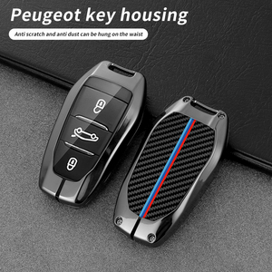 Étui pour clé de <span class=keywords><strong>voiture</strong></span> Peugeot 208 2008 308 3008 4008 5008 408 508 107 301 Citroën C4L C6 <span class=keywords><strong>C3</strong></span>-XR Picasso C4 CACTUS C5 DS4 DS5 - Product Image 3
