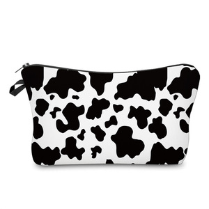 Custom Logo Animal Print Cosmetic <b>Bag</b> Zipper Makeup Pouch Foldable Travel <b>Toiletry</b> Case for <b>Women</b> - Product Image 2