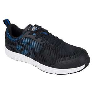 PORTWEST - FT15BKB48 Steelite Tove S1P entrenador negro/azul-EAN 5036108303465 ZAPATOS DE SEGURIDAD Y ENTRENADORES DE SEGURIDAD - Product Image 1