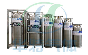 Bouteille de gaz cryogénique isolée soudée Verticale Portable 195L 1.4/2.3/2.88 Mpa avec <span class=keywords><strong>jauge</strong></span> de niveau intelligente - Product Image 2