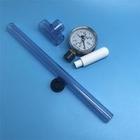 Sonde de tensiomètre d'humidité du sol en céramique poreuse personnalisable – Kit de tubes