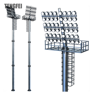 Tengfei 뜨거운 판매 HID 높은 마스트 알루미늄 IP66 도로 조명 15m-45m 사용자 정의 가능 - Product Image 4