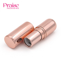 Plastique bon marché personnalisé votre propre cosmétique vide conteneur de bâton à lèvres tube de baume à lèvres emballage de maquillage