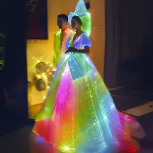 טכנולוגיה חדשה יצירתיות מדהים חתונה שמלת כלה שמלות סקסי צווארון V ללא משענת זוהר חתונה שמלת Robe De Mariage