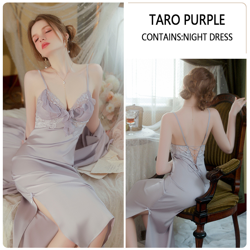 Vestito viola taro