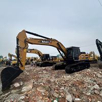 Excavatrice sur chenilles SANY SY365H d'occasion 36 tonnes, également disponible SANY SY335H SY485H, pour travaux lourds en carrière avec ligne hydraulique auxiliaire, à vendre