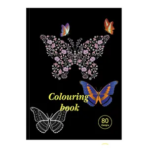 Manufacturer customized designs of personality amazing drawing painting book Sketch book for adult coloring book