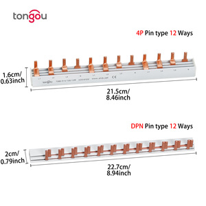 บัสบาร์แบบ DPN 1P/2P/3P/4P 12 ตำแหน่ง รุ่น M250 - Product Image 4
