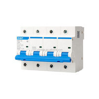 Fabricante Chino, Venta Profesional de Interruptores de Circuito Miniatura Eléctricos CHNT CHINT Mcb, 16a 63a 220v 1P 2P 3P 4P Disyuntor