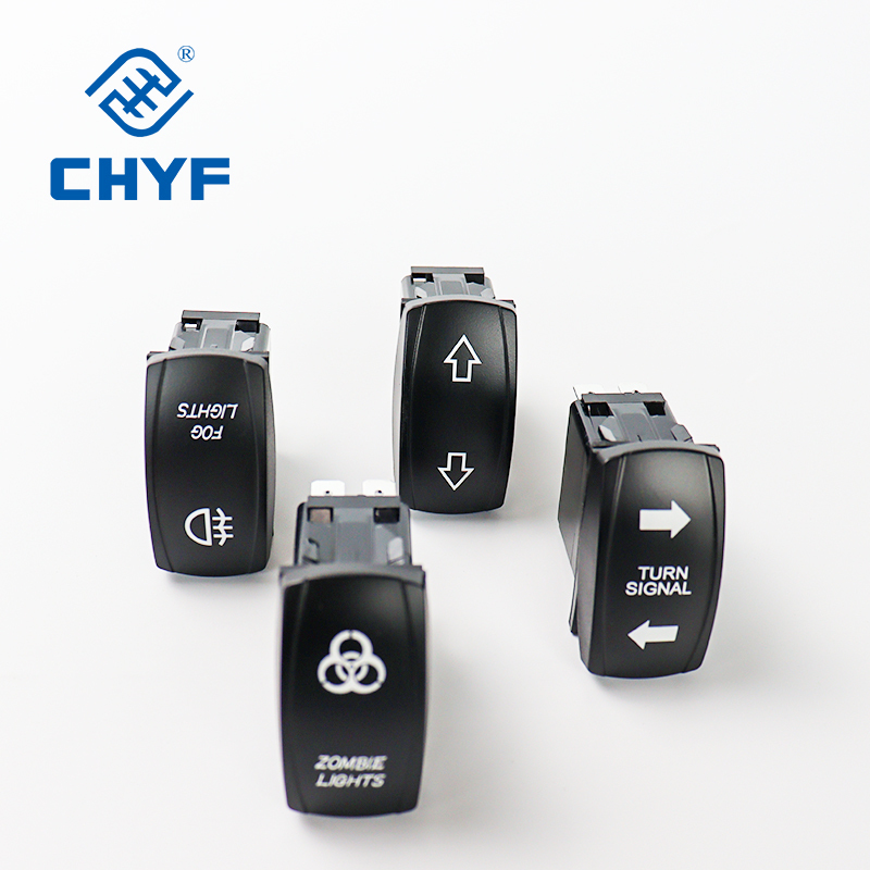 CHYF Waterproof LED Illuminated Rocker Switch