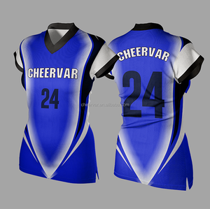 Maillots de volley-ball à séchage rapide mancherons uniformes de volley-ball durs vêtements de volley-ball pour femmes - Product Image 2