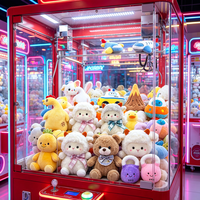Approvisionnement direct usine : Peluches de 8 pouces, styles variés, pour machines à griffes et centres de jeux, destinées aux distributeurs de prix