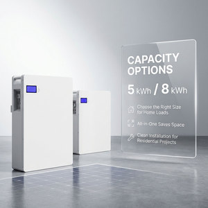 Sistema Híbrido de Almacenamiento de Energía Solar Fuera de la Red, 8kWh 51.2V, con Soporte de Piso, Todo en Uno, Batería e Inversor Sistema Solar Fuera de la Red de 5kw NEHC0019 - Product Image 3