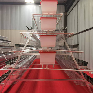 Một loại gà mái đẻ gà lồng kim loại gà tây gà vịt thỏ chăn nuôi lồng - Product Image 1