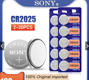 Bán buôn CR2032 2016 2025 nút di động Pin 3V lithium mangan Pin cho Sony - Product Image 2