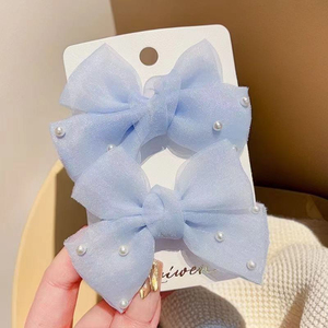 2026 Más Vendido Pasador de Pelo con Lazo Color Caramelo, Estilo Dulce y Elegante, Diseño de Nicho Popular, Pasadores de Pelo para Niñas, Joyería de Moda - Product Image 3