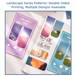 Marcapáginas Magnético Personalizado, Clips Magnéticos para Páginas con Diseño de Paisaje, Regalos para Amantes de los Libros, Regalos de Agradecimiento para Estudiantes y Maestros - Product Image 5