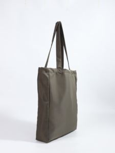 Bolsas de lona en blanco personalizadas promocionales ecológicas Gahumi, bolsa de compras de nailon liso para ir de compras - Product Image 4